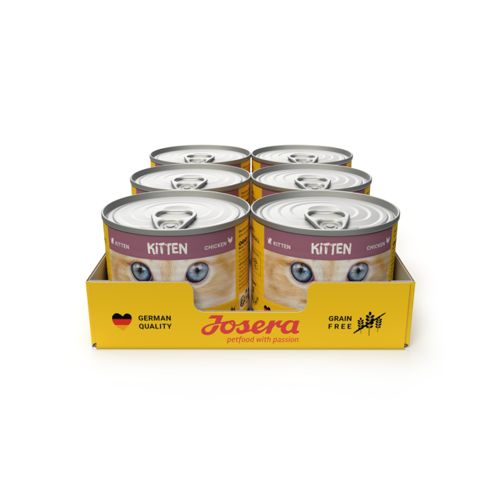 JOSERA Nassfutter Kitten chicken 6x200g