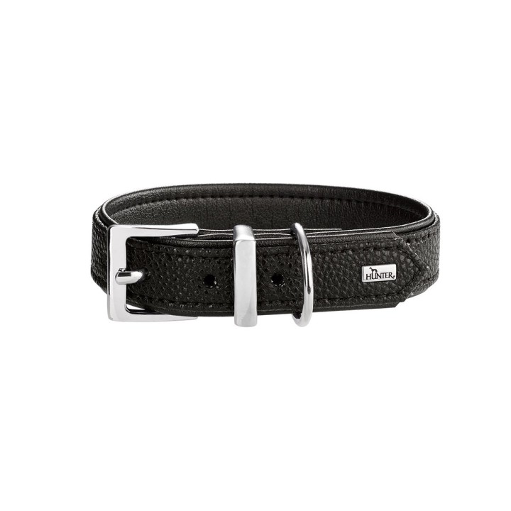 Hunter veganes Halsband Sofia schwarz 35 / XS