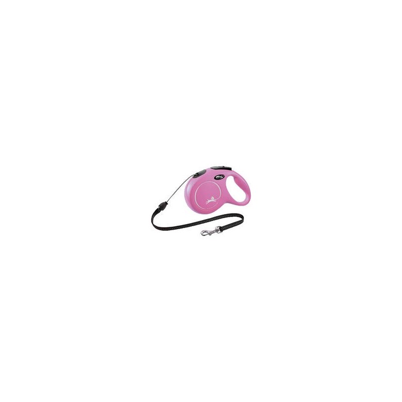 Flexi® NEW Classic, 5 m / 12 kg - mit Seil [Pink]