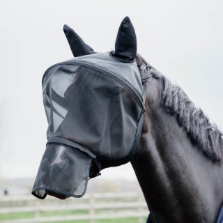 Kentucky Horsewear Fliegenmaske Pro - Schwarz