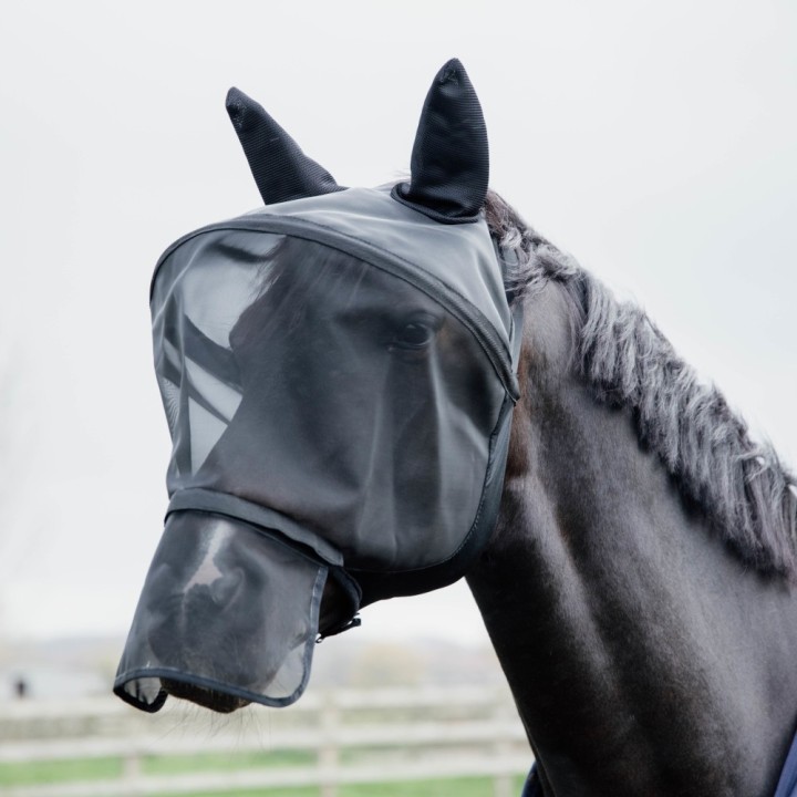 Kentucky Horsewear Fliegenmaske Pro - Schwarz