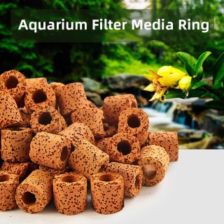 Aquarium-Filtermedienring Bio-Ring für Aquariumfilter 50pcs