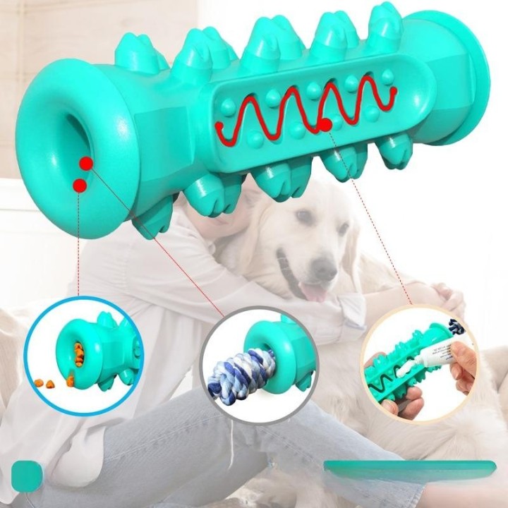 Hund Molaren Zahnbürste Spielzeug Kauen Reinigung Zähne Sichere Welpen Zahnpflege Weiche Haustier Reinigung Spielzeug Liefert
