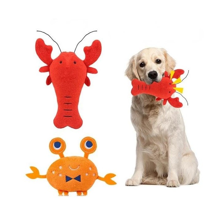 Delysia King Pet Plüsch-Kauspielzeug für Katzen und Hunde