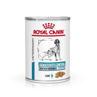 Royal Canin Veterinary Canine Sensitivity Control Huhn & Reis Mousse - 12 x 410 g