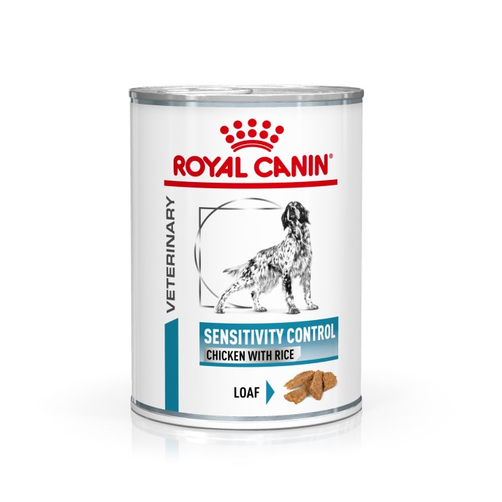 Royal Canin Veterinary Canine Sensitivity Control Huhn & Reis Mousse - 12 x 410 g