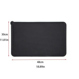 Silikon Wasserdichte Haustier Matte Für Hund Katze Tiernahrung Pad Pet Schüssel Trinken Matte Hund Fütterung Tischset Tragbar