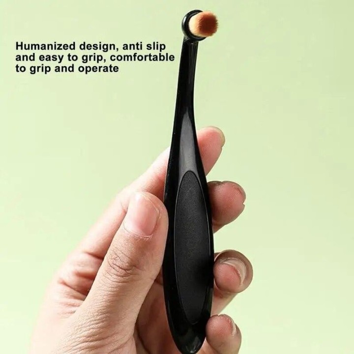 Augen-Pulver-Applikatorbürste für Hunde und Katzen. Sichere und gleichmäßige Anwendung von Tränenfleckenpulver. Waschbarer Pf