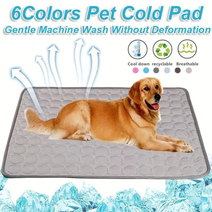 1 Stücke Haustier Eiskissen Sommer Katze Cool Pad Große Hunde Eismatte Haustiere Liefert XS blau