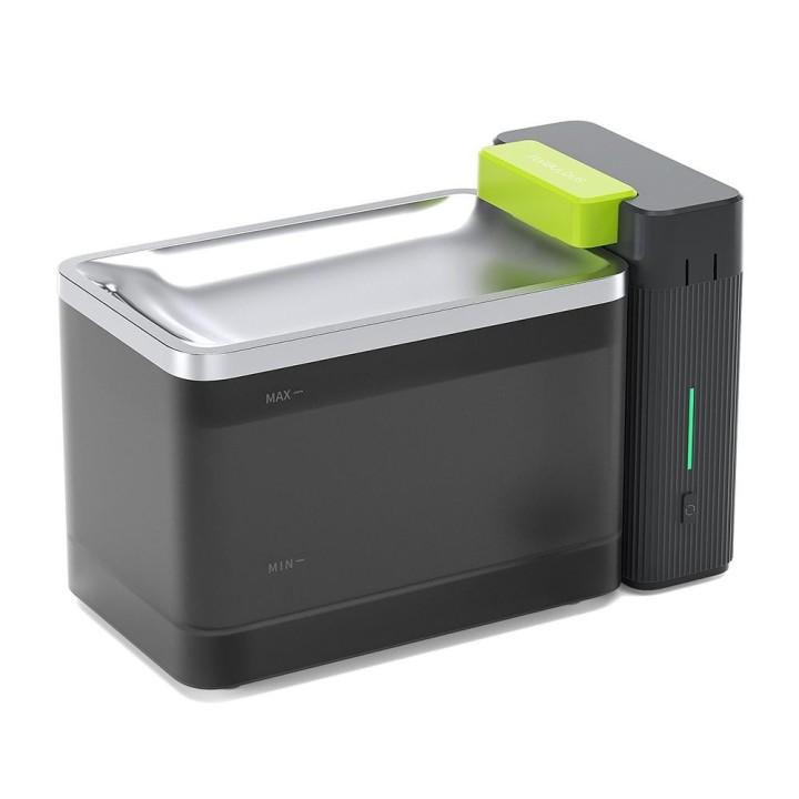 Furbulous Cube Automatischer Wasserspender für Haustiere - Schwarz 3.3L schwarz