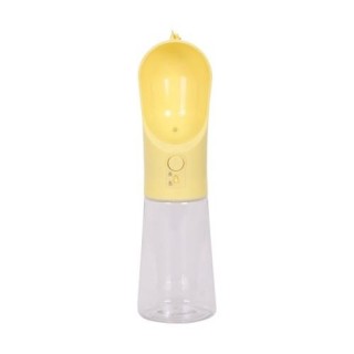 Jackson Pet Co Schlichte Wasserflasche für Hunde One Size gelb