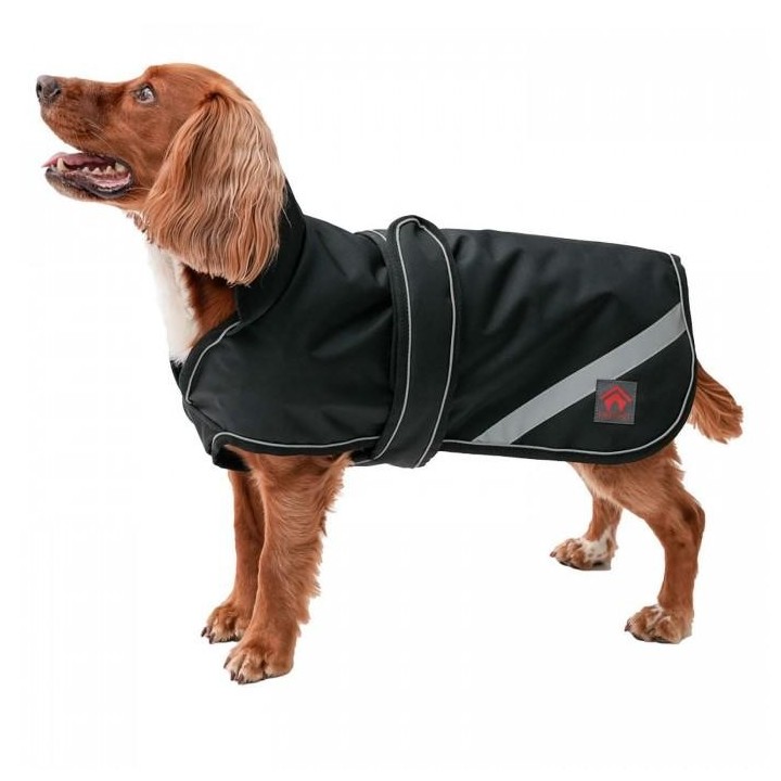 Firefoot 2-in-1 wasserdichter Hundemantel 71cm schwarz