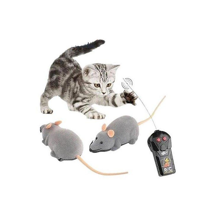 Lustiges ferngesteuertes Dummy-Mausspielzeug für Katzen oder Streiche