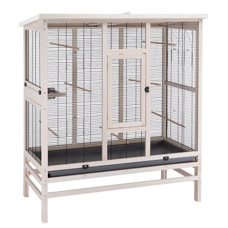 Ferplast Vogelvoliere Bella Casa - Größe L: L 131,5 x B 67 x H 153 cm (2 Pakete*)