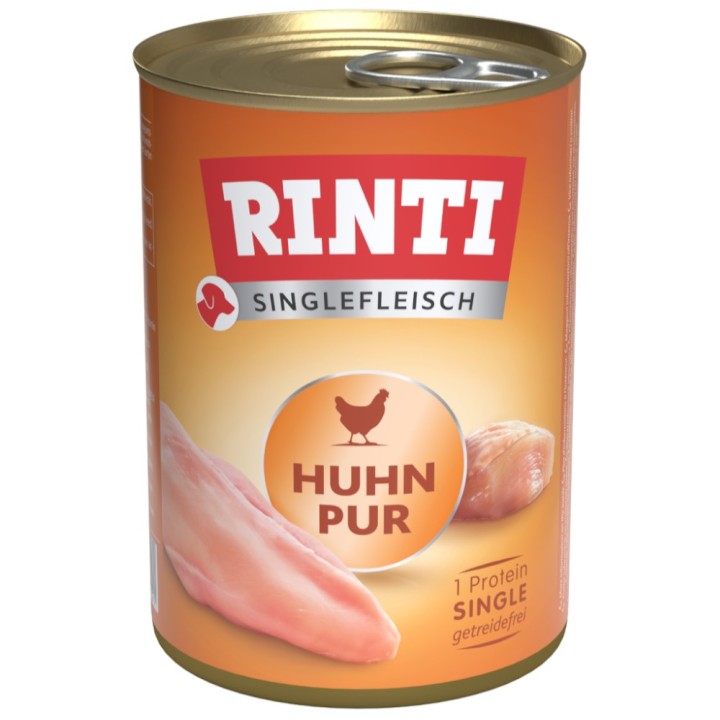 RINTI Singlefleisch 1 x 400 g - Huhn pur