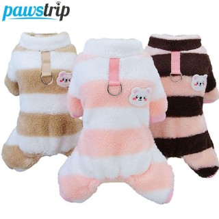 Warmer Winter-Hundeoverall aus weichem Fleece, Hundekleidung für kleine und mittelgroße Hunde, Chihuahua-Kleidung, französisc