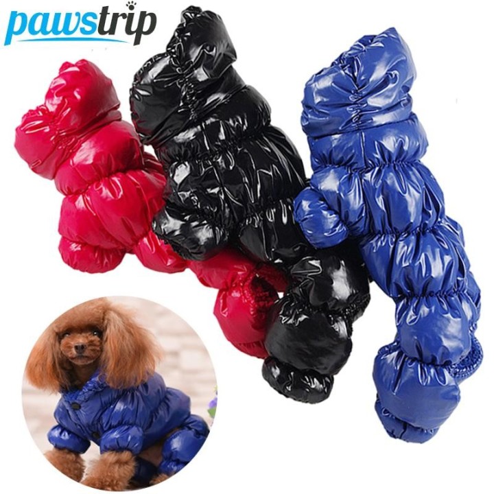 Winter warme Haustier-Hundekleidung für kleine Hunde, wasserdichter, verdickter Hundeoverall, Hunde-Daunenjacke, Chihuahua, Y