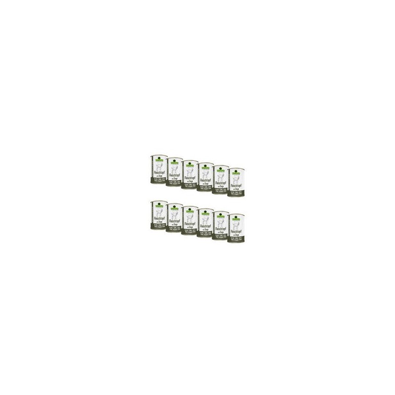 Schecker - Fleischtopf mit Ziege [12 x 410g]