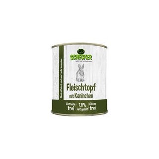 Schecker - Fleischtopf mit Kaninchen [6 x 820g]