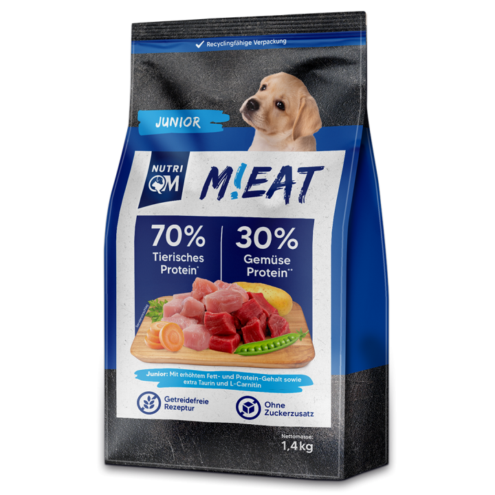 Trockenfutter M!eat Junior 5 x 1,4kg