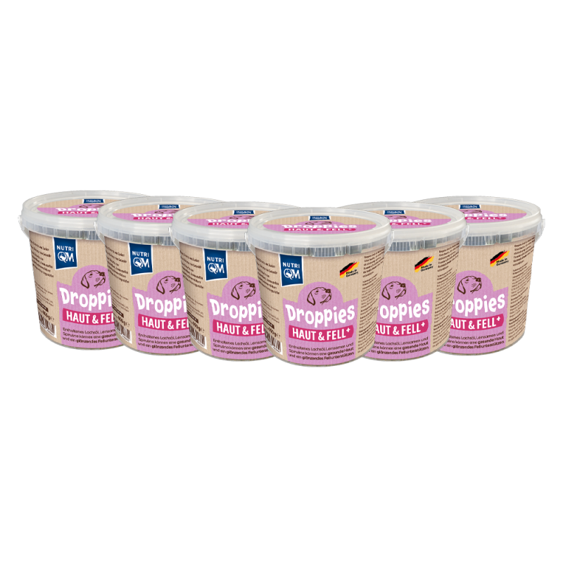 Droppies Haut & Fell + 6 x 400g