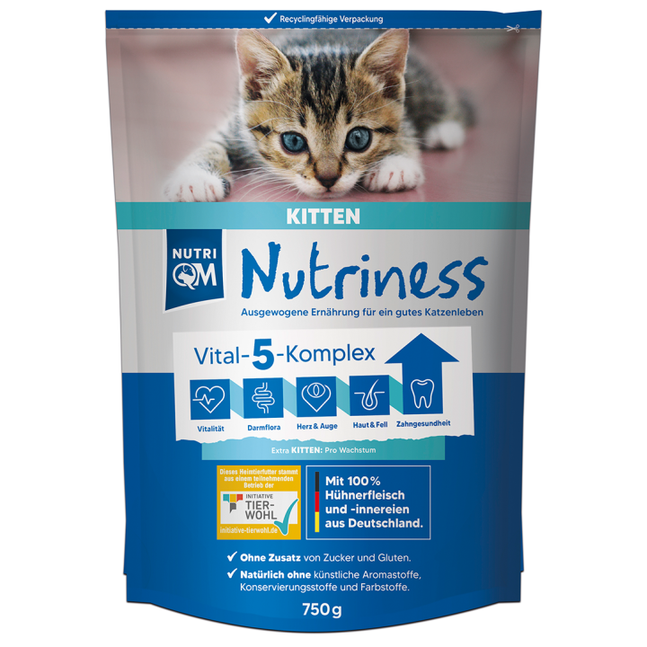 Nutriness Kitten 5x 750g