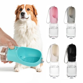 Tragbare Hundewasserflasche für kleine und große Hunde, Napf für Spaziergänge im Freien, für Welpen, Haustier, Reise, Wasserf