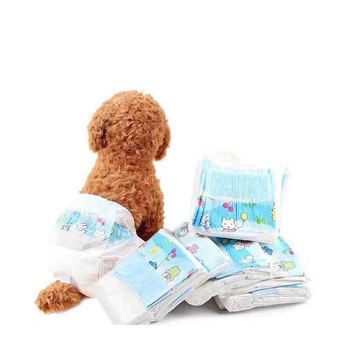 Einwegwindeln für Katzen und Hunde. Saugfähige Vliesstoffwindeln für Haustiere XXS