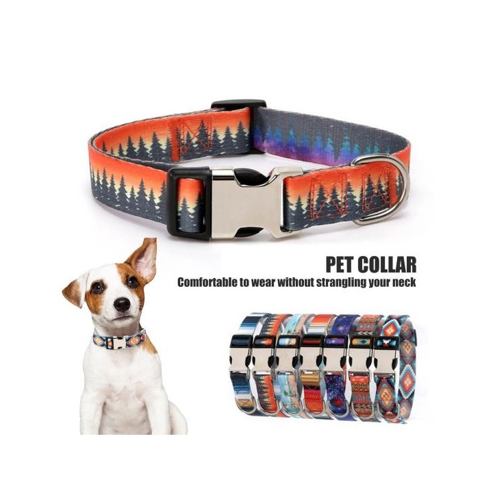 Stilvolles, bequemes, atmungsaktives, leichtes ethnisches Hundehalsband für den Heimgebrauch, Kätzchen S