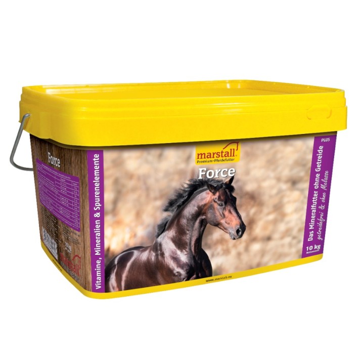 Marstall Force - 10 kg Eimer Marstall Force Mineralfutter für Pferde