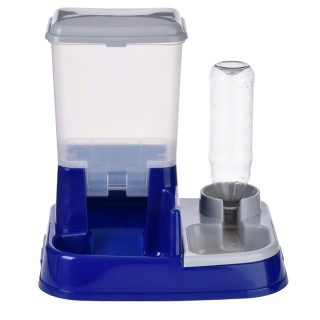 Wasser- und Futterautomat 2in1 - 5,0 l Trockenfutter + Wasserspeicher