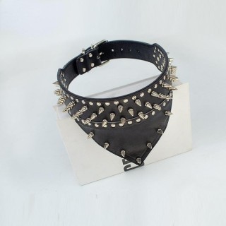 Dreieckiger Schal, Spikes, Haustierhalsband, Anti-Biss-Hundeleine, Heimtierbedarf, mittlerer und großer kreisförmiger Hundeha