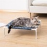 Katzen-Hängematten-Bett, Campingbett, universelles Haustier-Kätzchen-Stehbett, abnehmbar, atmungsaktiv, für Katzen, kleine Hu