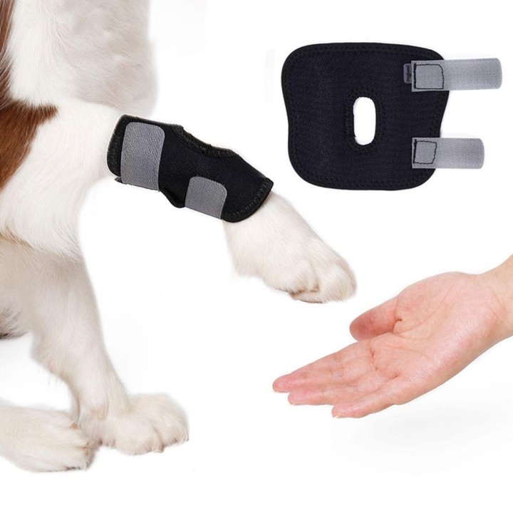 Atmungsaktive Gelenkwiederherstellungsbandage, Haustier-Knieschützer, Hundebeinstütze, Hundestütze, Hundebeinwickel S