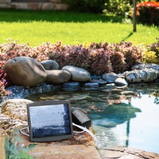 Solar Aquarium Sauerstoffpumpe Oxygenator Aquarium Sauerstoff Belüfter Teich Belüfter Luftpumpe Angeln