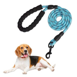 1 Pc Haustier Zugseil Reflektierende Hund Seil Nylon Hund Kette Anti Kollision Kleine Und Mittlere Hund schwarz