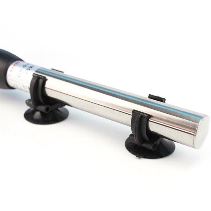 2 Stücke Aquarium Sucker Heizstäbe Clip Air Line Rohr Rohr Halter Saugnapf onesize