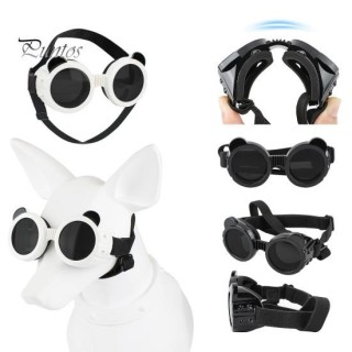 1 Paar Haustier-Hundebrille, winddicht, UV-beständig, verstellbare Träger, Haustier-Sonnenbrille, kleine, mittelgroße Hunde,