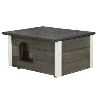 Maison pour chats et chiens - SPRINGOS® - Holz - 39 x 54 x 30 cm - Innenraum - Isoliert