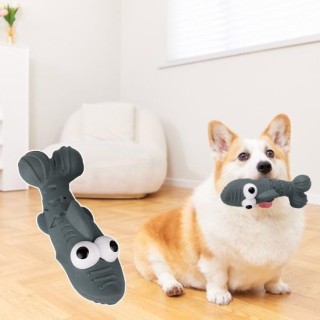 Interaktives Hundespielzeug, langsames Fressen, Verdauung, Zahngesundheit, beißfest, Leckerli-Spender aus Gummi, vertreibt La