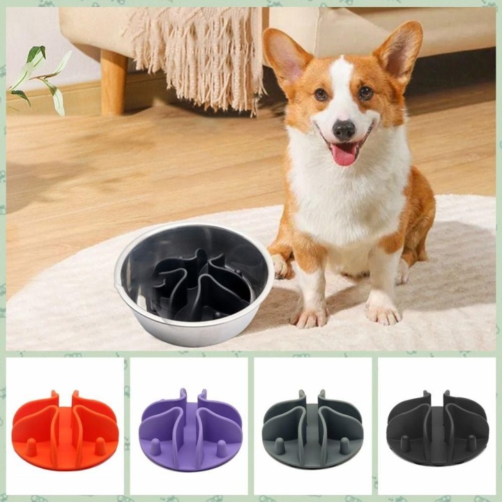 Zubehör zur Verhinderung von Erstickungsgefahr, Futtermatte für Hunde, Welpen-Slow-Food-Matte, Hunde-Leckpad, Haustier-Schnüf