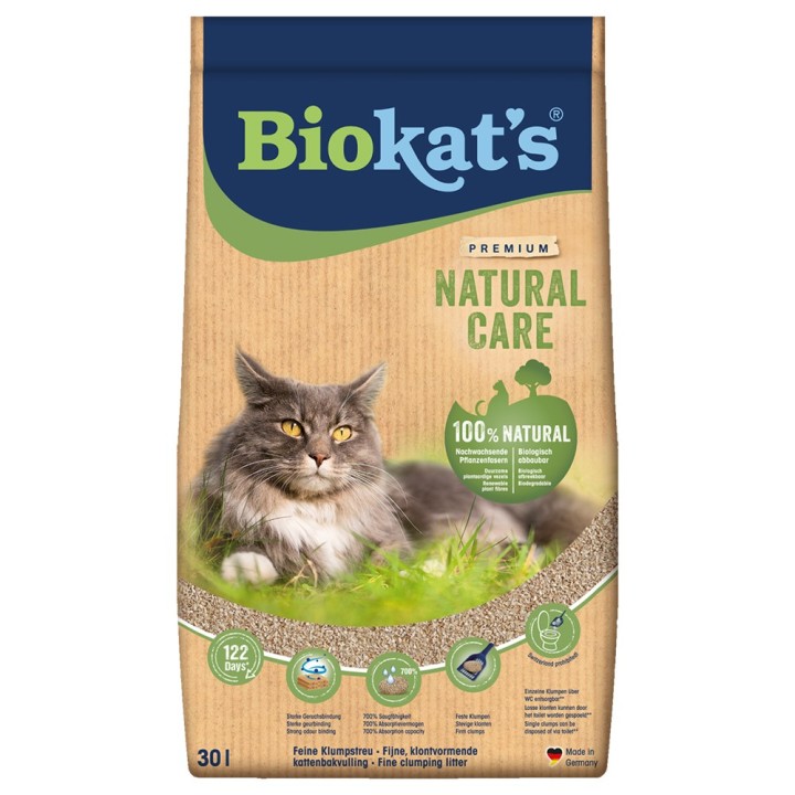 Biokat's Natural Care Katzenstreu - 30 l
