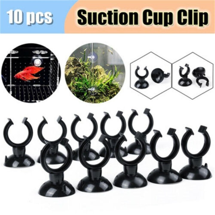 Line Oxygen Silica Gel Aquarium Accessroies Saugnapf Sucker Heizstäbe Clip LED-Leuchten Clips 1Pcs