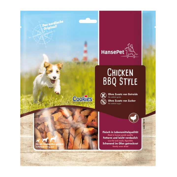 Hansepet Cookies Gegrilltes Huhn – BBQ Style - 475 g