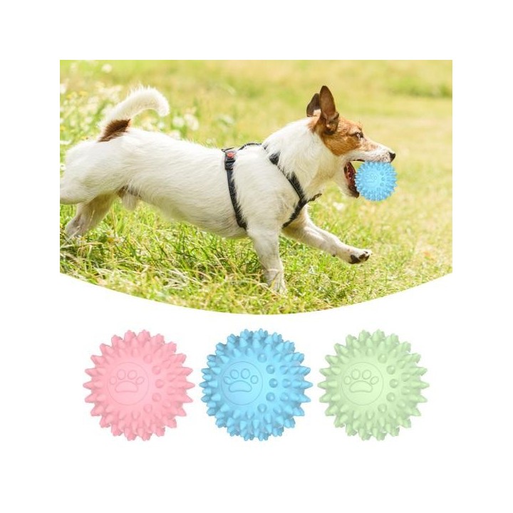 Interaktives Kauspielzeug für Hunde, Zahnreinigung, bissfest, für kleine und mittelgroße Hunde, Linderung von Langeweile, gro