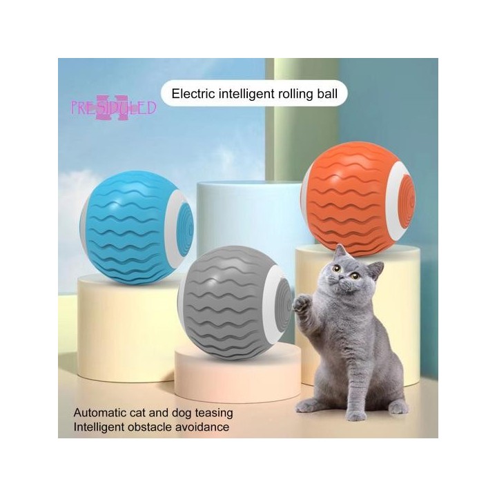 1 Set Katze Ball Spielzeug Tragen-beständig Interaktive Elektrische Katze Spielzeug Lustige Selbst-moving Rolling Ball Hausti