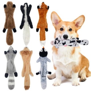 Spielzeug Halten Sie Ihr Haustier aktiv und gesund mit lustigem Plüsch-Soundspielzeug, Zahnreinigung, Vandalismus Animal