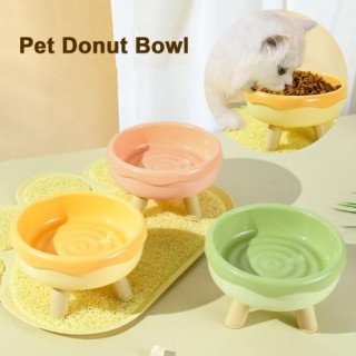 Haustiernapf Cartoon-Form Tiernahrungsnapf Große Kapazität Stabiles Vierbeiner-Design Katzen Hunde Futternapf Heimtierbedarf