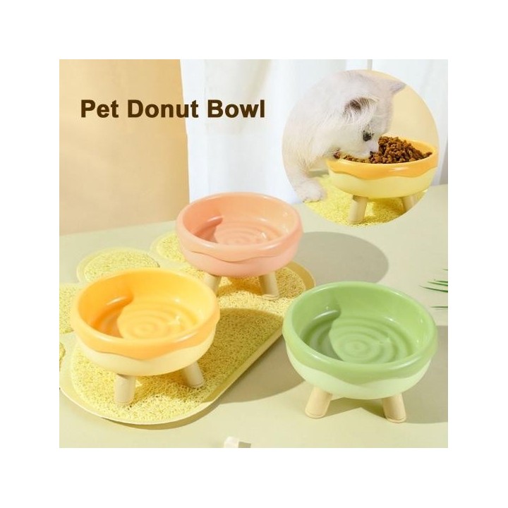 Haustiernapf Cartoon-Form Tiernahrungsnapf Große Kapazität Stabiles Vierbeiner-Design Katzen Hunde Futternapf Heimtierbedarf