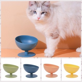 15 Grad geneigter Futternapf für Hunde, Nackenschutz, Tiernahrung, Wassernapf für Katzen, hoher Fuß, Futternapf für den Innen